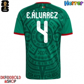 Mexico Edson Alvarez #4 Hjemmebanetrøje VM 2026 Kort ærmer